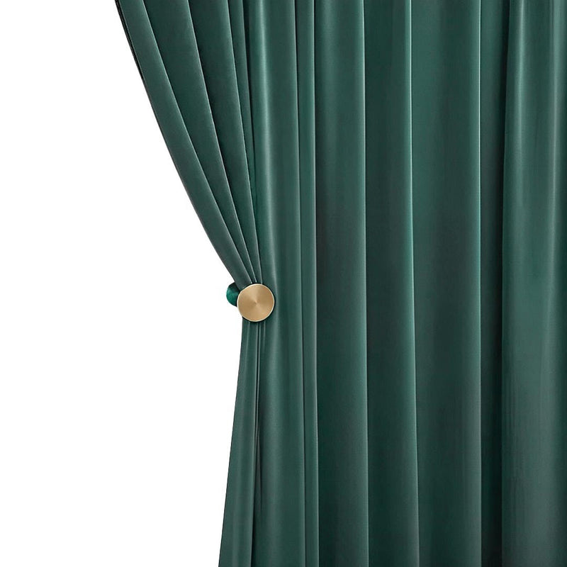 Anydrape Army Green Velvet Blackout Curtains – High‑Quality Modern Luxury Drapes for Living Room, Bedroom & Dining Windows