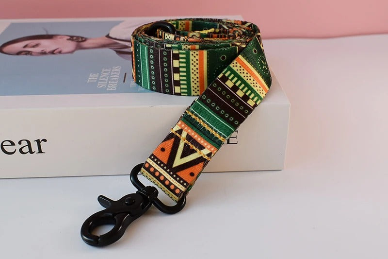 Anypet Multicolor Abstract Dog Leash- Stylish Comfortable Dog Accessory