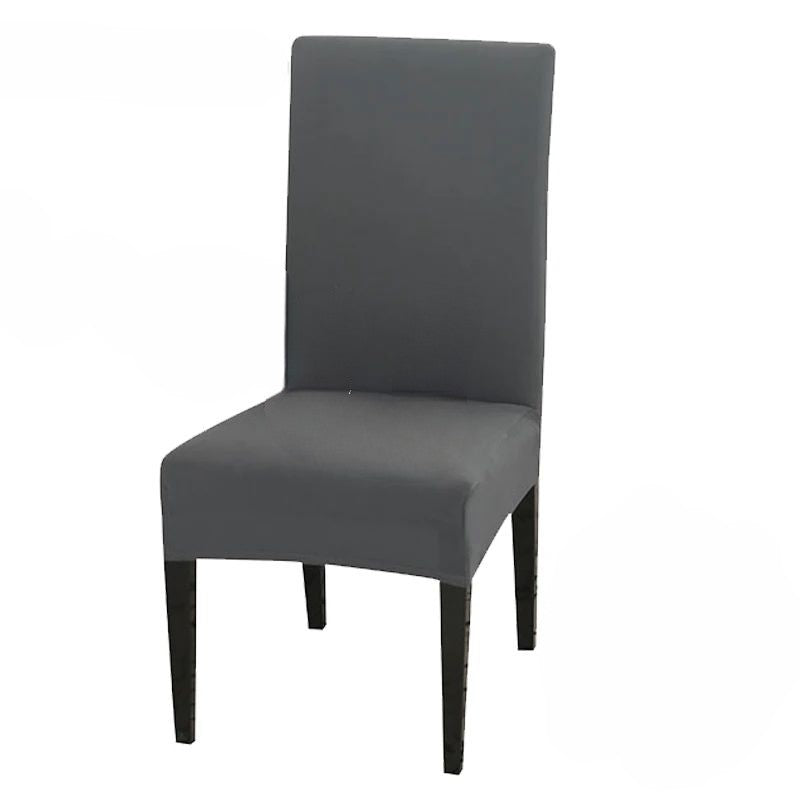 Anyseat Chair Cover Grey with Anti-Dirt and Waterproof Elastic Material for Dining Room Kitchen Wedding Hotel Banquet Restaurant