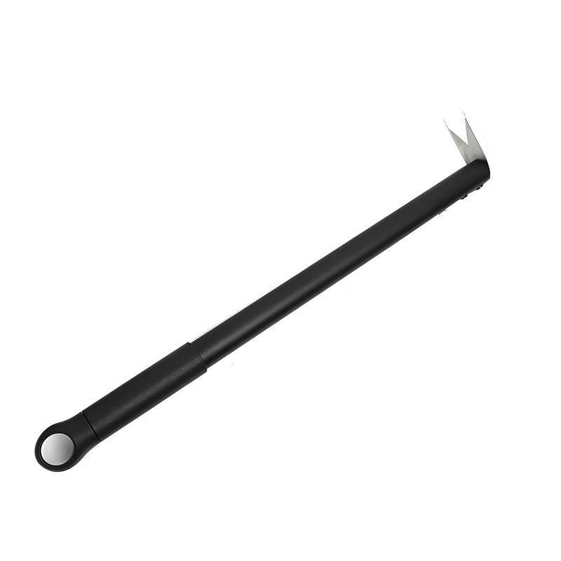 Anygleam Black Pizza Spinner Turning Fork for Flipping and Spinning Pizza Tool Accessories