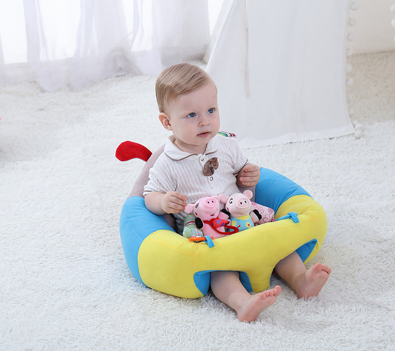 Anypillow Sofa Chair Bee Design With Cotton Filling Portable Support Seat Sitting Cushion Bean Bag