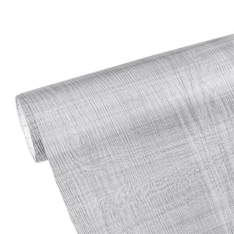 ANYHOUZ Vinyl Floor Tile 40x300cm Light Gray Wood Grain Waterproof