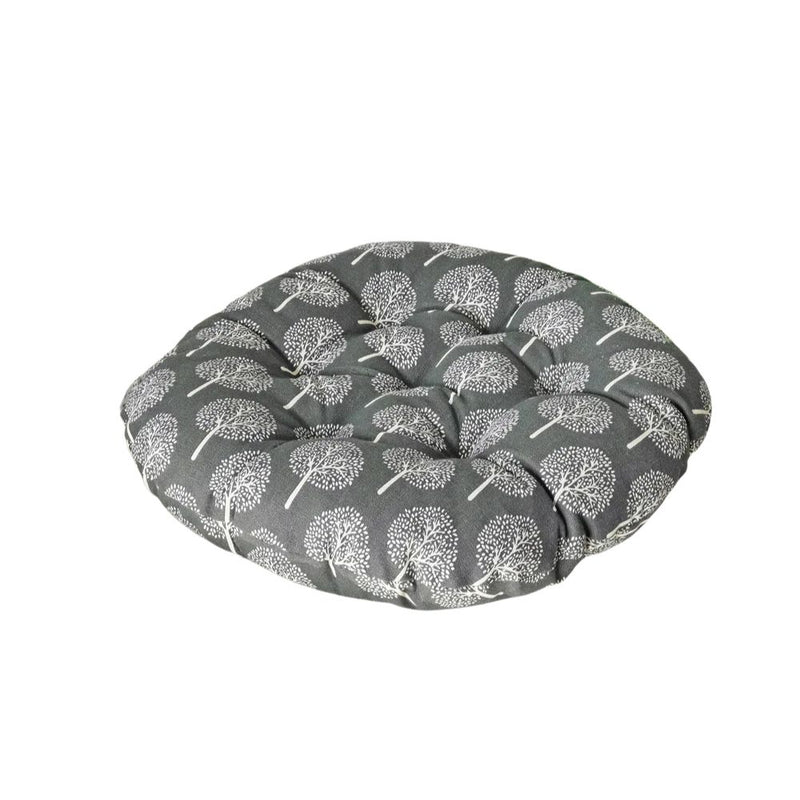 Anypillow Dark Gray Seat Cushion with Tee Print