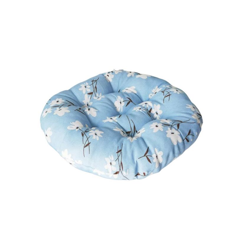 Anypillow Blue Floral Chair Pad Soft Seat Cushion