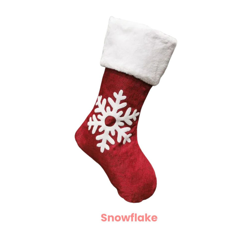 ANYDECO Christmas Stockings Hanging Socks Gift Candy Bag Decorations