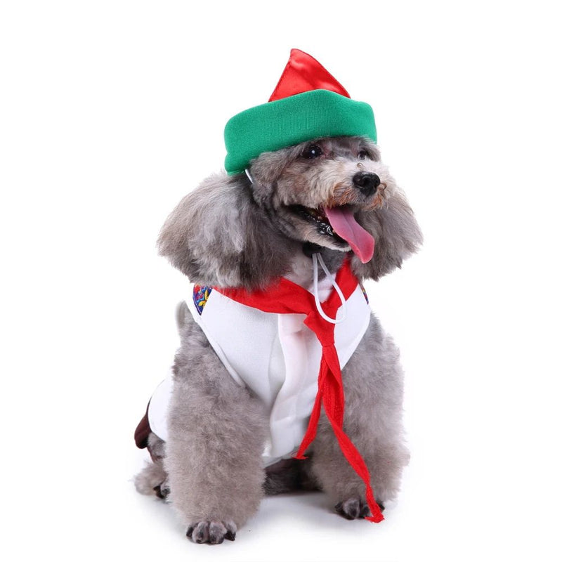 Anypet Dog Costume –Multi Color Holiday Outfit & Fun Accessories