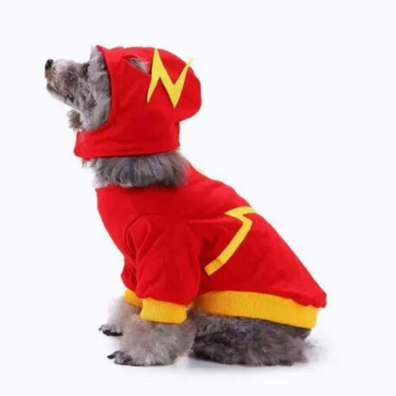 Anypet Dog Costume – The flash Dog Holiday Outfit & Fun Accessories