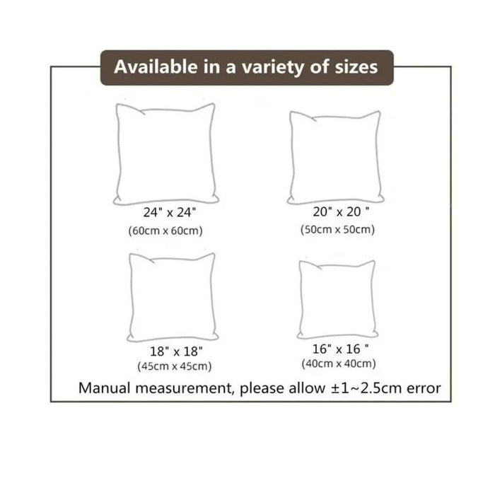 ANYHOUZ Pillowcase Black Quoted Lines Cotton Polyester Cushion Cover