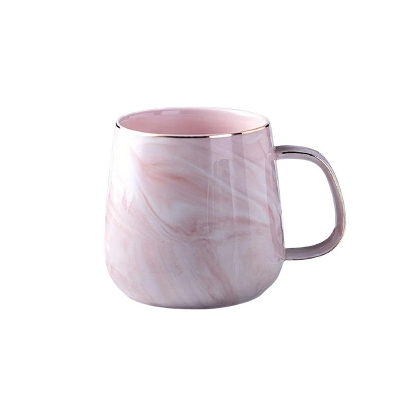 ANYGLEAM Coffee Mug Nordic Style Marble Pattern Cup Drinkware