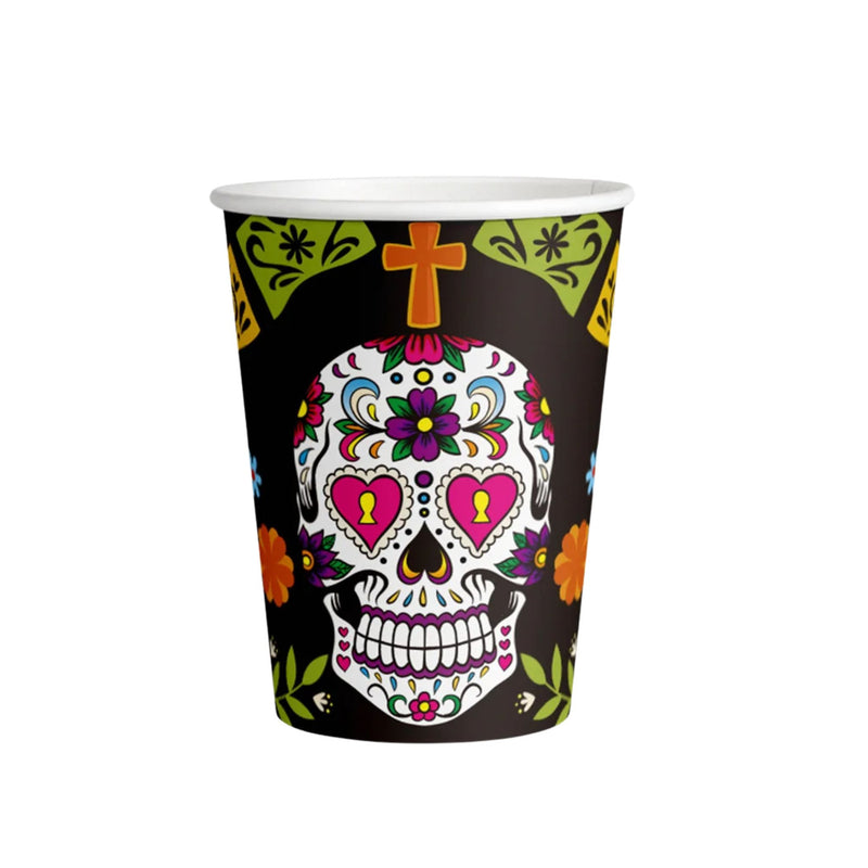 ANYPARTY Disposable Paper Cups 10Pcs Halloween Party Tableware