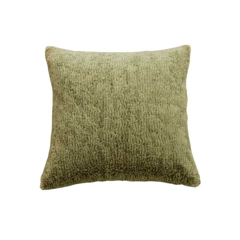 Anypillow Plain Shaggy Plush Decorative Cushion Cover – Soft Throw Pillowcase for Sofa & Bed