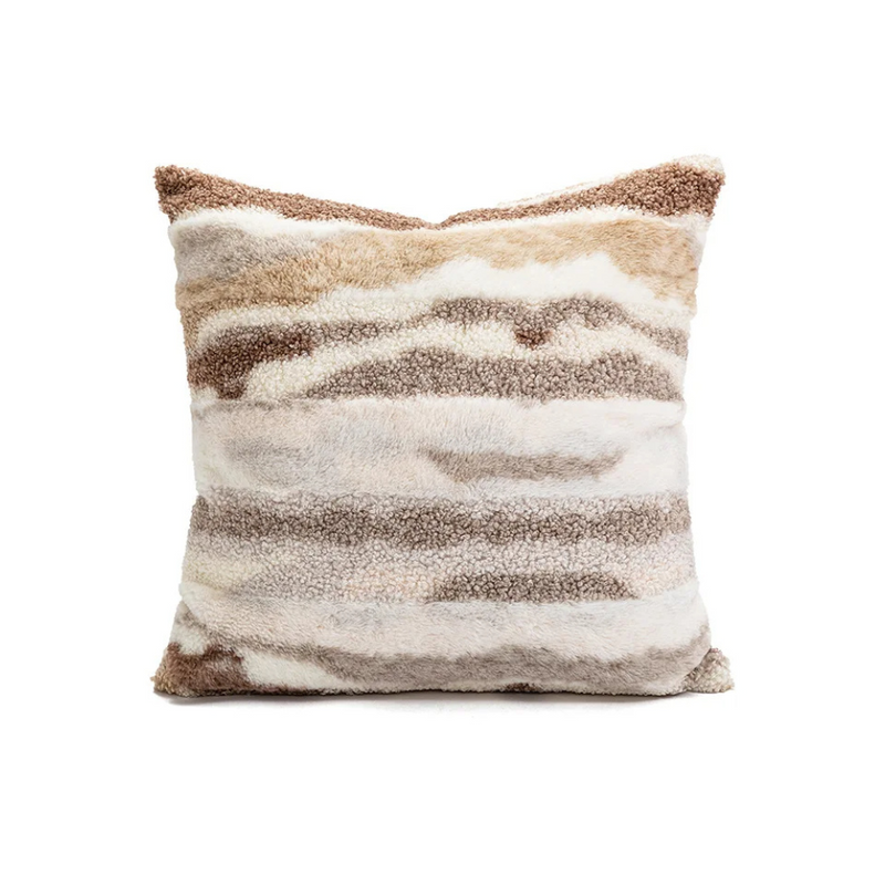 Anypillow Abstract River Flow Decorative Cushion Cover – Soft Throw Pillowcase for Sofa & Bed