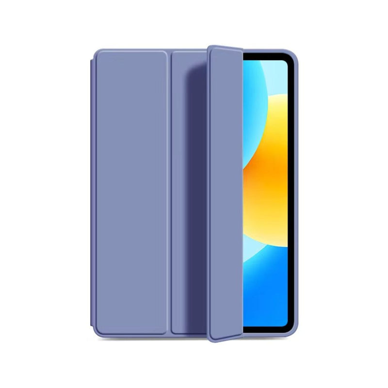 ANYMOB Huawei Tablet Case Lavender Grey with Ultra Thin PU Leather Stand Matepad Cover