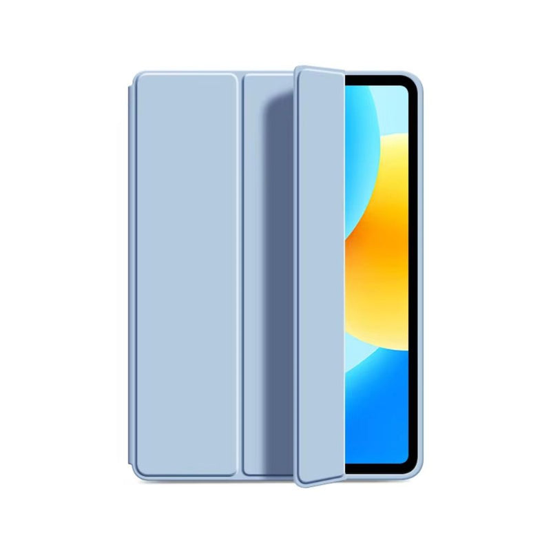 ANYMOB Huawei Tablet Case Ice Blue with Ultra Thin PU Leather Stand Matepad Cover
