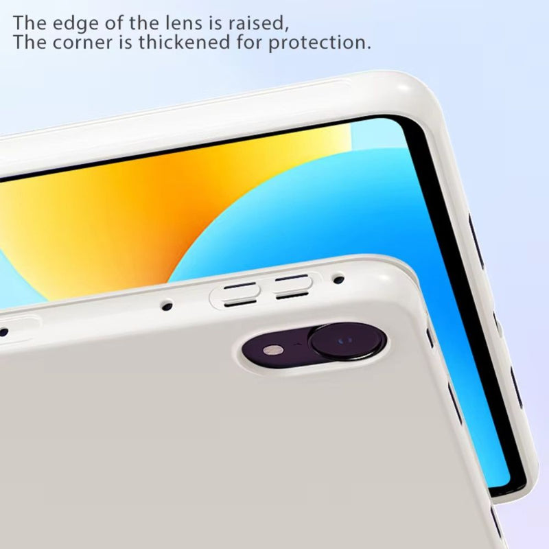 ANYMOB Huawei Tablet Case Ice Blue with Ultra Thin PU Leather Stand Matepad Cover