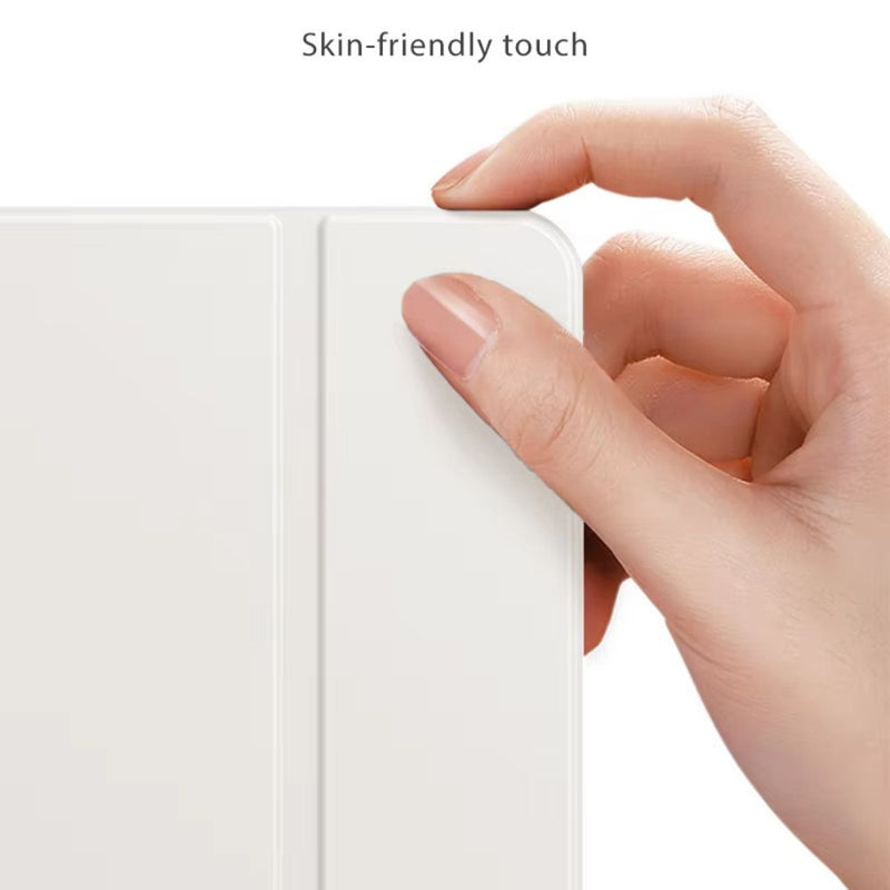 ANYMOB Huawei Tablet Case Ice Blue with Ultra Thin PU Leather Stand Matepad Cover