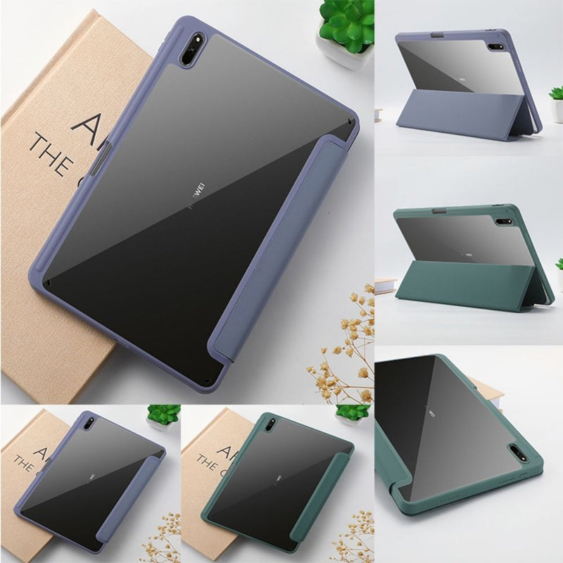 ANYMOB Huawei Tablet Case Dark Green with Stylus Holder for MatePad 10.4