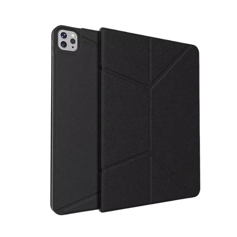 ANYMOB iPad Case Black Magnetic Clamp Folding Adjustable Stand Bracket Cover
