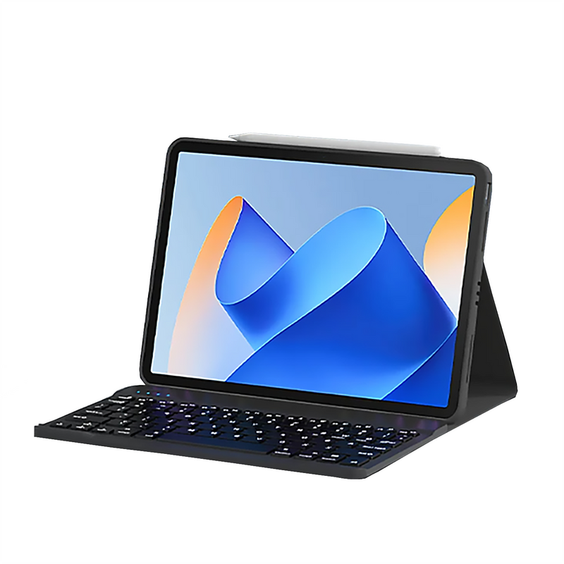 ANYMOB  iPad Case Black Detachable Magnetic Bluetooth Keyboard with Protective Cover