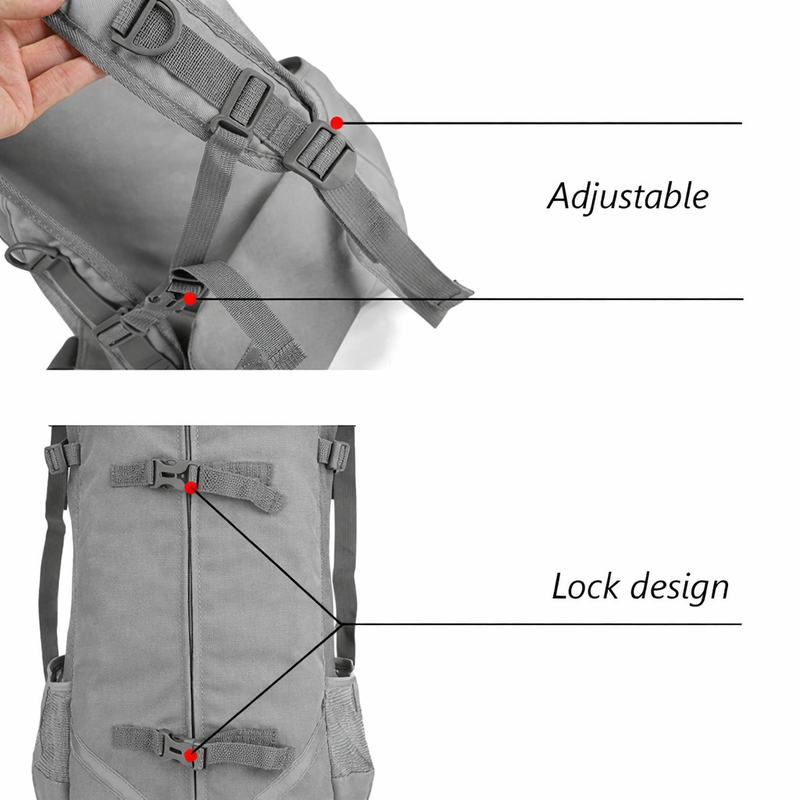 Anypet Gray Pet Carrier Backpack – Medium Travel Bag with Pocket for Small & Medium Dogs