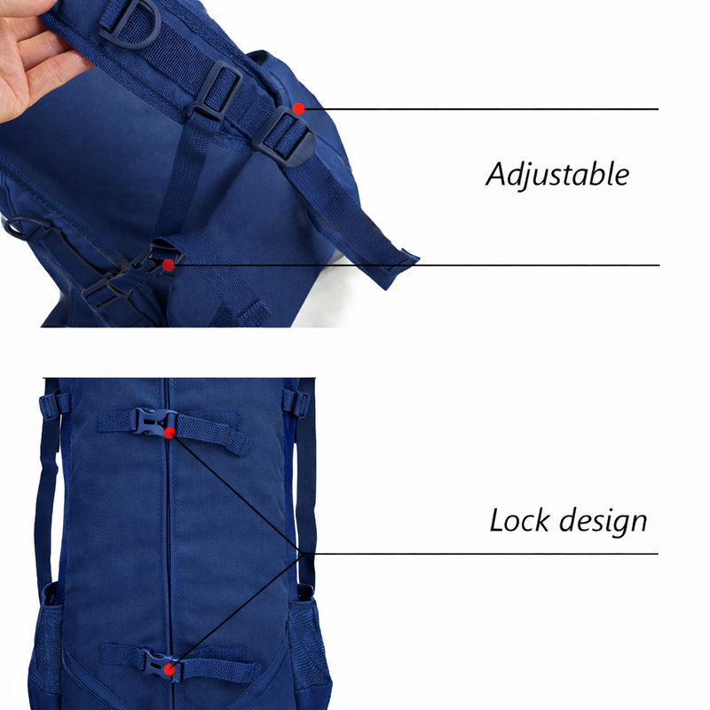 Anypet Navy Pet Carrier Backpack – Medium Travel Bag with Pocket for Small & Medium Dogs