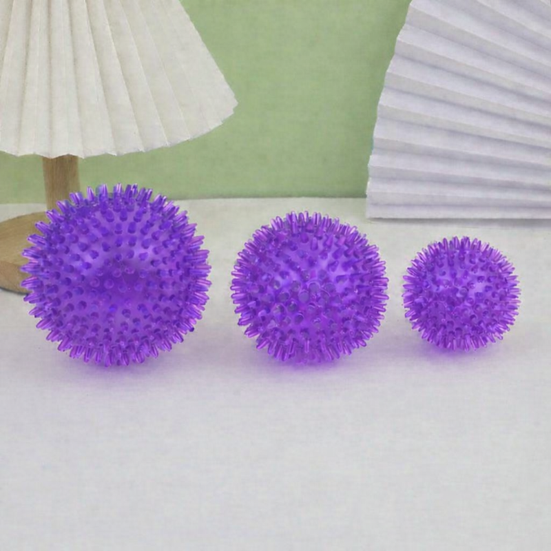 ANYPET Durable Rubber Chew Ball – Purple Dog Toy for Healthy Play & Training