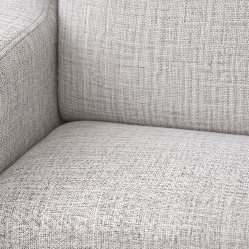 Anyseat 3-Seater Sofa Cover – Plain Dirty White Style Slipcover for Living Room Chair Protection