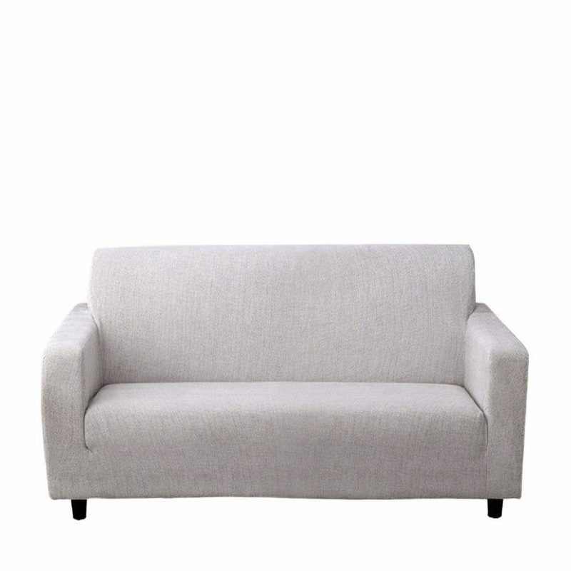 Anyseat 4-Seater Sofa Cover – Dirty White Style Slipcover for Living Room Chair Protection