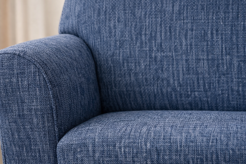 Anyseat 4-Seater Sofa Cover – Navy Blue Style Slipcover for Living Room Chair Protection
