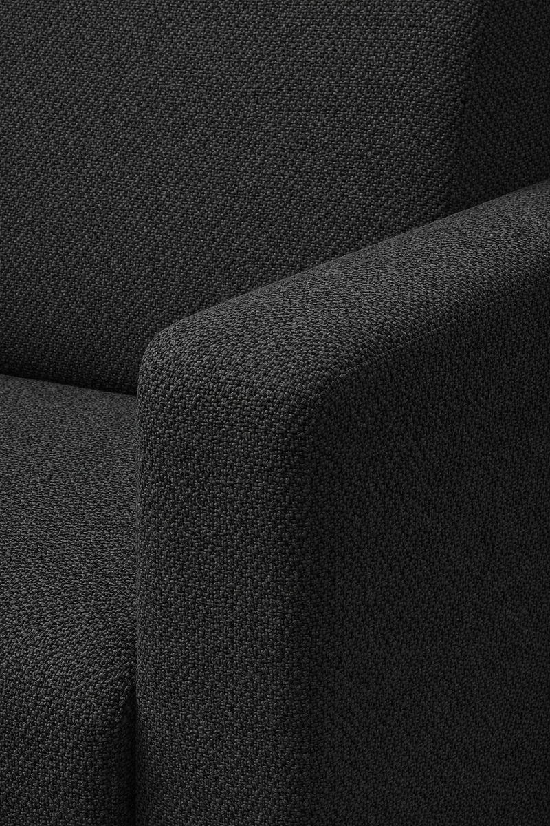 Anyseat 2-Seater Sofa Cover – Plain Gray Style Slipcover for Living Room Chair Protection