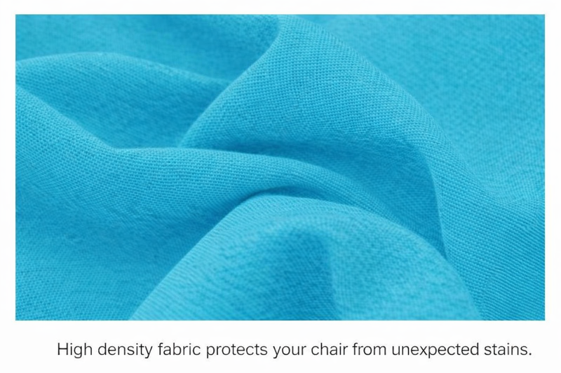 Anyseat Sky Blue Chair Cover – Waterproof Elastic Slipcover with Anti‑Dirt Protection for Dining Room, Kitchen, Wedding, Hotel, Banquet & Restaurant