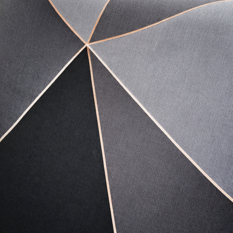 Anyseat Dark Grey Triangle Pattern Design Chair Cover – Elastic Slipcover with Anti‑Dirt Protection for Dining Room, Kitchen, Wedding, Hotel, Banquet & Restaurant