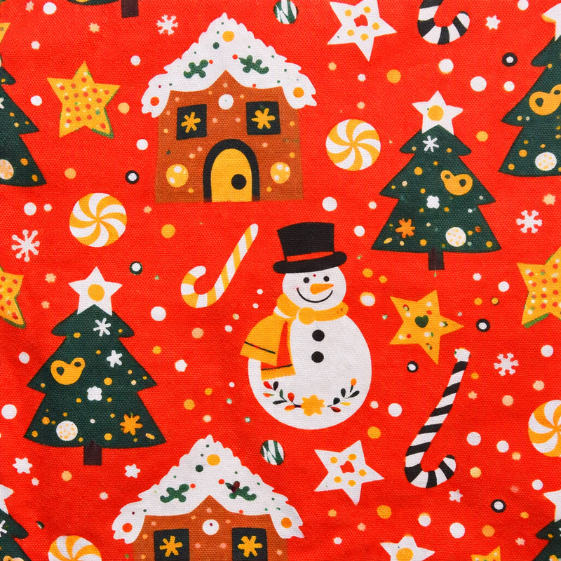 Anyseat Bright Orange Holiday Design Chair Cover – Elastic Slipcover with Anti‑Dirt Protection for Dining Room, Kitchen, Wedding, Hotel, Banquet & Restaurant