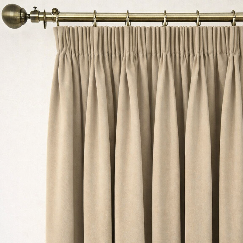 Anydrape Light Pawn Velvet Blackout Curtains – High‑Quality Modern Luxury Drapes for Living Room, Bedroom & Dining Windows