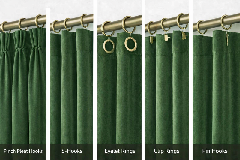 Anydrape Army Green Velvet Blackout Curtains – High‑Quality Modern Luxury Drapes for Living Room, Bedroom & Dining Windows