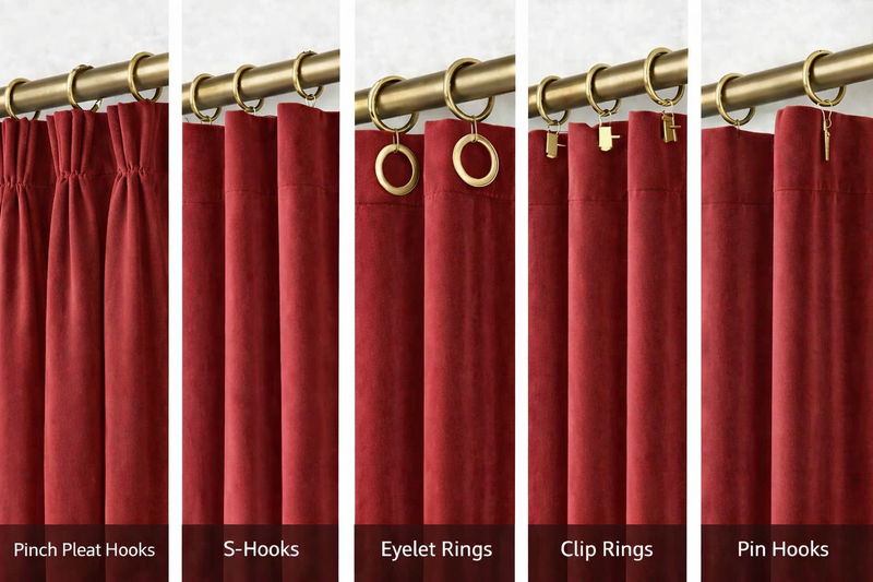 Anydrape Red Velvet Blackout Curtains – High‑Quality Modern Luxury Drapes for Living Room, Bedroom & Dining Windows