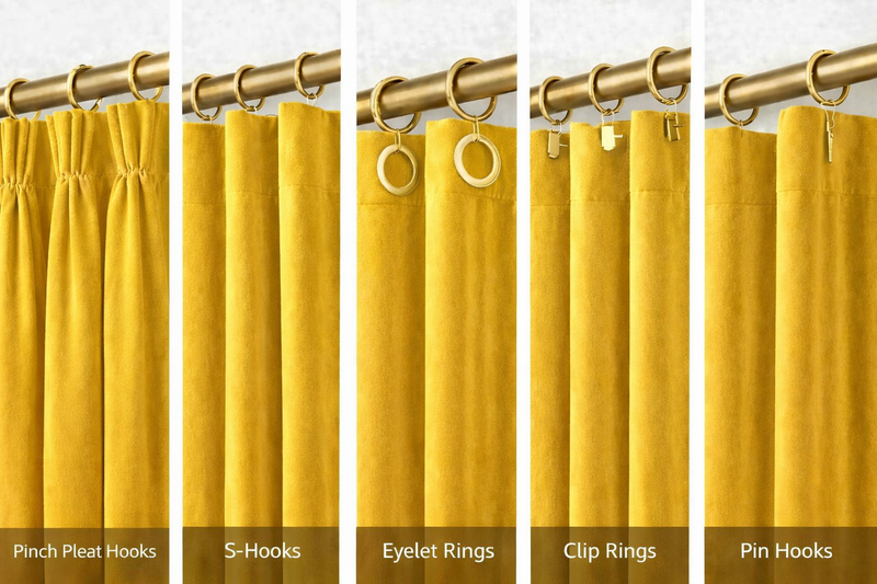 Anydrape Yellow Velvet Blackout Curtains – High‑Quality Modern Luxury Drapes for Living Room, Bedroom & Dining Windows