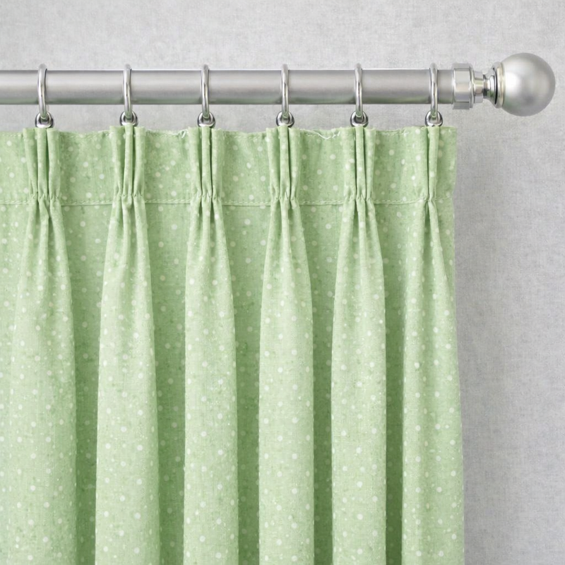Anydrape Green Luxury Retro Curtains – Modern Textured Drapes for Living Room, Bedroom & Dining Decor