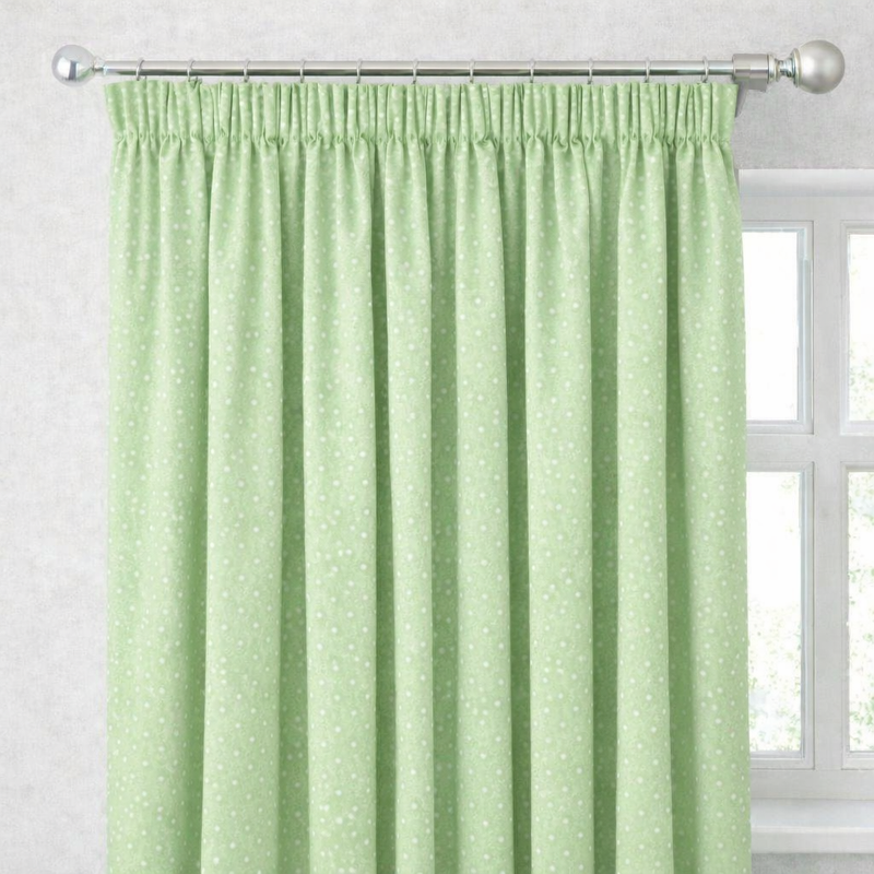 Anydrape Green Luxury Retro Curtains – Modern Textured Drapes for Living Room, Bedroom & Dining Decor