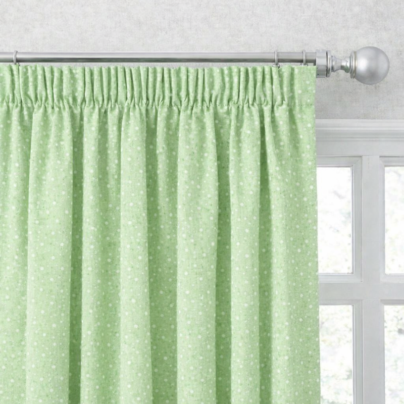 Anydrape Green Luxury Retro Curtains – Modern Textured Drapes for Living Room, Bedroom & Dining Decor