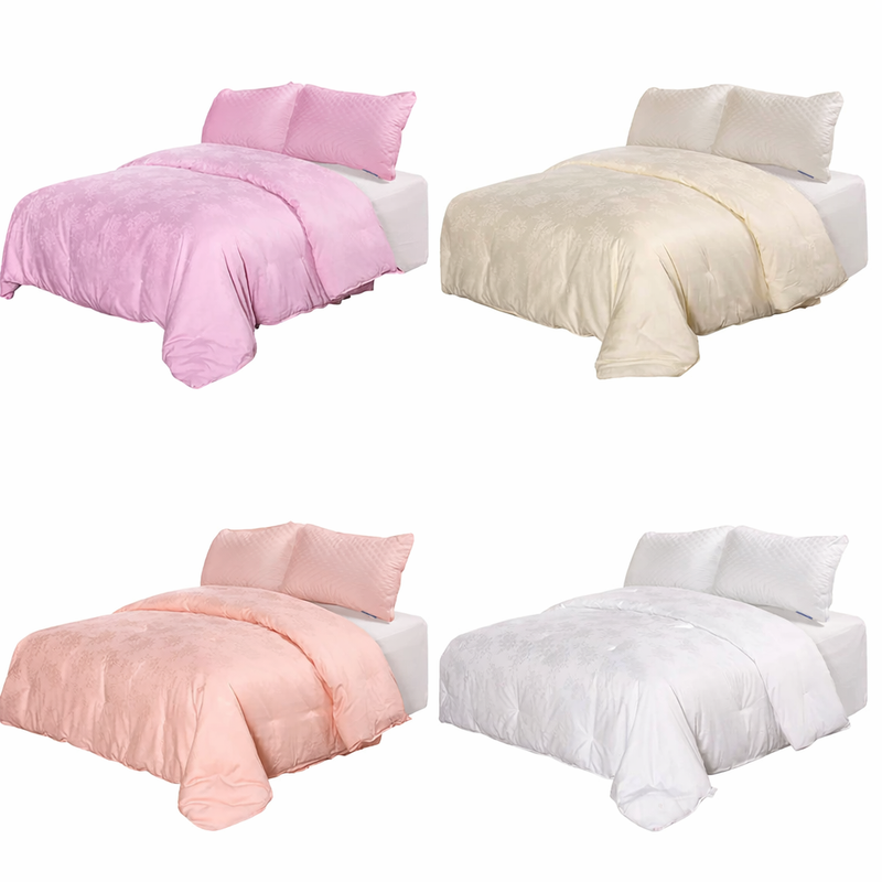 ANYHOUZ Reversible Cotton Comforter – Ultra‑Soft, Breathable, All‑Season Bedding