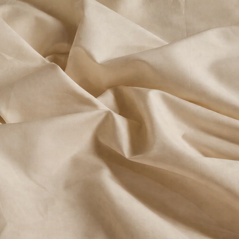 ANYCOZY Beige Mulberry Silk Duvet Cover – Premium Soft Blanket Comforter