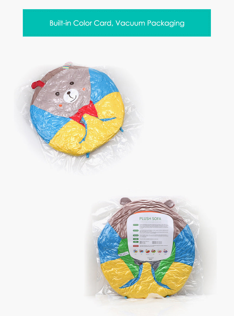 Anypillow Sofa Chair Bee Design With Cotton Filling Portable Support Seat Sitting Cushion Bean Bag