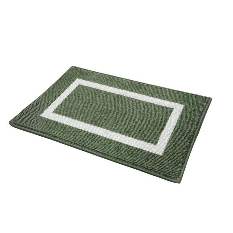 Anymat Doormat Green Non Slip Dirt Resistant Mat For Kitchen And Bathroom