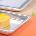 Anygleam 53x38cm Baking Pan Tray Aluminum Sheet Rectangular Bakeware Kitchen Oven Food Tools