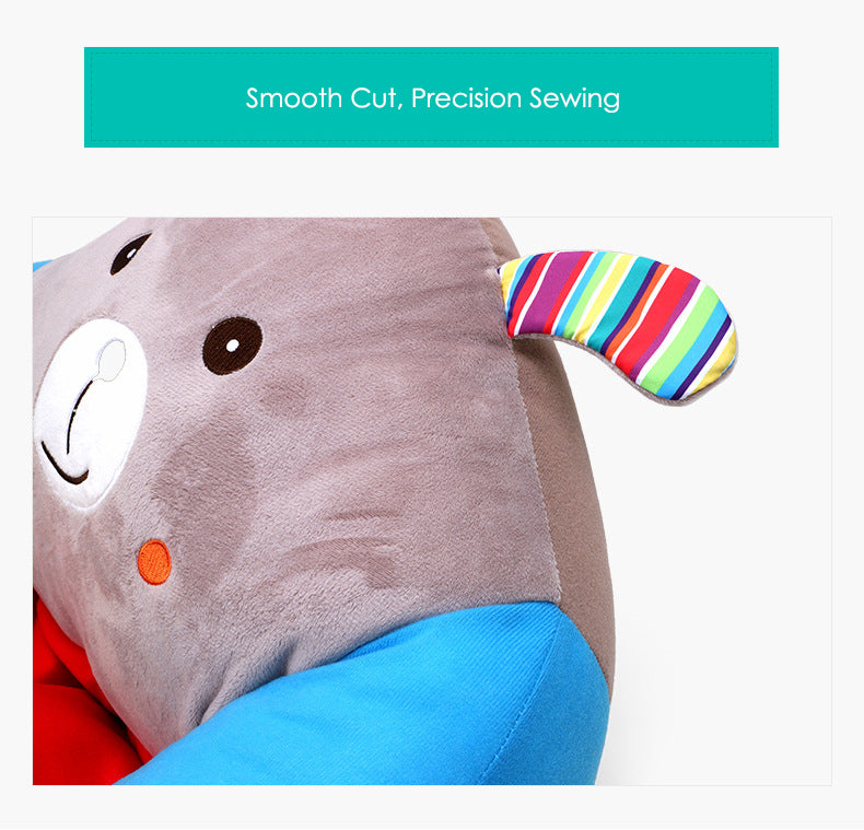 Anypillow Sofa Chair Bee Design With Cotton Filling Portable Support Seat Sitting Cushion Bean Bag