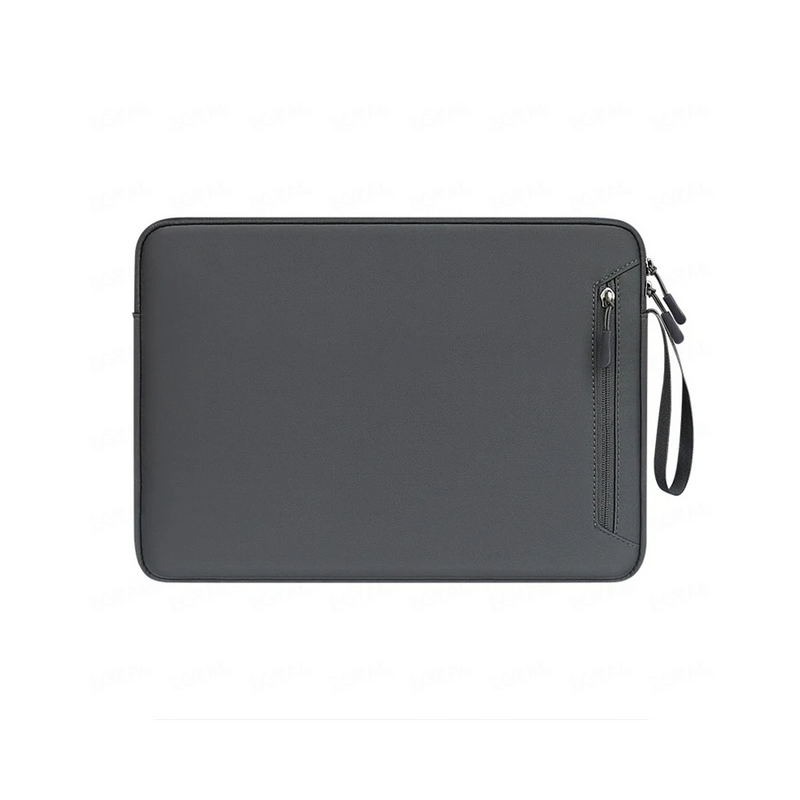 ANYPACK Laptop Handbag Grey Stylish Professional Pouch Durable Lightweight For Students