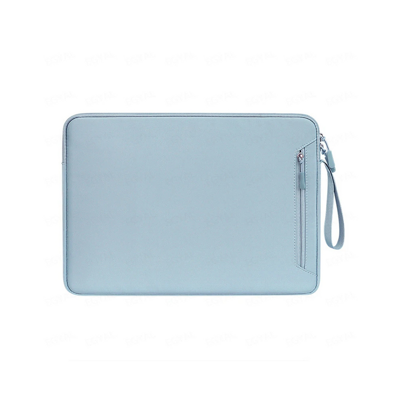 ANYPACK Laptop Handbag Lake Blue Stylish Professional Pouch Durable Lightweight For Students