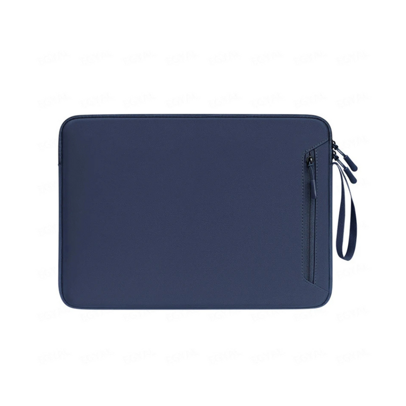 ANYPACK Laptop Handbag Navy Blue Stylish Professional Pouch Durable Lightweight For Students