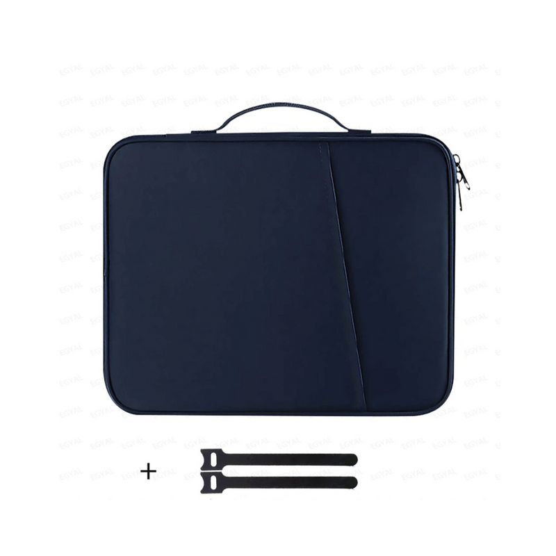 ANYPACK Tablet Handbag Navy Blue Incase Compact Sleeve Fashionable For Eco Conscious Professionals